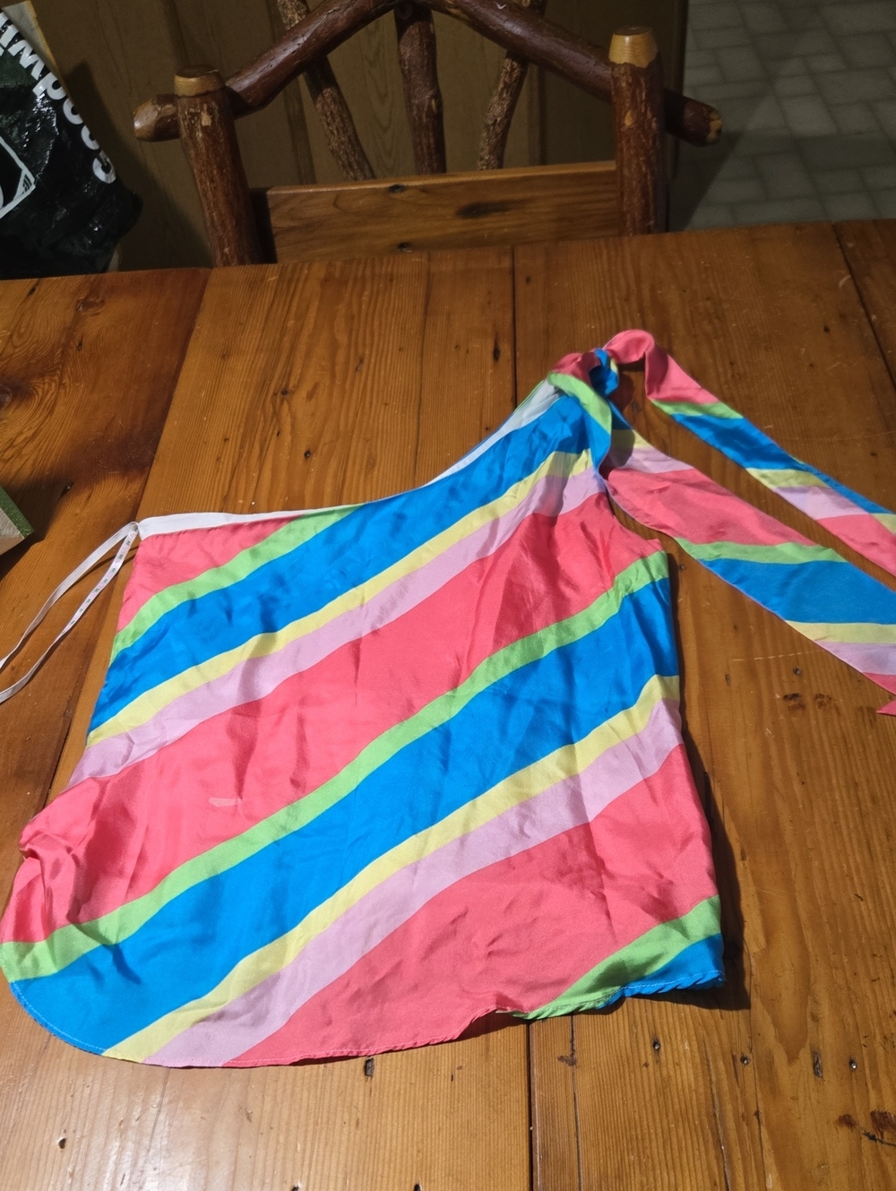 Lilly Pulitzer One-Shoulder Dilk Top - Multicolor Stripe Sz 6
